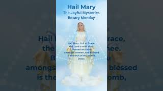 Hail Mary  Rosary Prayer  Rosary Monday  Joyful Mysteries  Ave Maria Piano hailmary catholic [upl. by Hardej756]