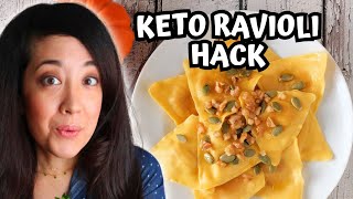 This Keto Pumpkin Ravioli is Perfect For Fall [upl. by Brote813]