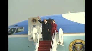 Farewell Ceremony for President Reagan and Nancy Reagan on January 20 1989 [upl. by Ola]