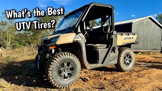 CFMOTO UFORCE 1000 Best 4x4 All Terrain Tires for UTV  Trail Testing [upl. by Loy]