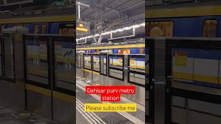 Dahisar EAST metro😂🚩🚩🚩🙏🙏 stationsong nechural music nechar love prakash chauhanxplore [upl. by Lleznod391]