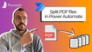 How to split PDF files in Power Automate [upl. by Auria603]