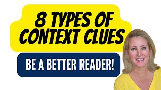 Reading Comprehension  8 Types of Context Clues to Be a Better Reader [upl. by Padraig]