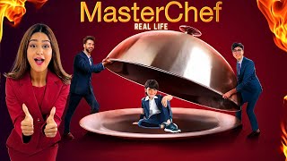 MASTERCHEF IN REAL LIFE  Rimorav Vlogs [upl. by Ylime]