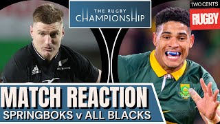 Springboks v All Blacks Game 1 Review  Rugby Championship 2024 [upl. by Bryon]