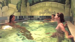 Video Wellnesshotel in Grafenwiesen Bayerischer Wald Wellness in Bayern [upl. by Akemit]