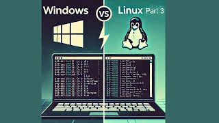 Window vs Linux Command Line Commands Part 3 [upl. by Ayel816]