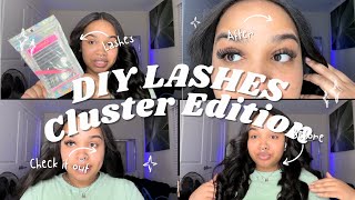 Experiencing TDance Lashes DIY Cluster Magic [upl. by Samaria505]