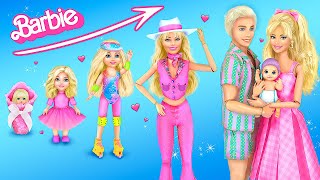 Barbie Growing Up 32 Dolls DIYs [upl. by Amaleta]