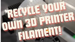 Recreator 3D  Free Filament From Waste Plastic [upl. by Evars]