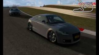 Audi TTs on Zandvoort [upl. by Vivl]