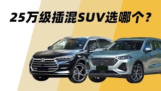 25万买新能源SUV，比亚迪唐和WEY拿铁怎么选？ [upl. by Duthie]