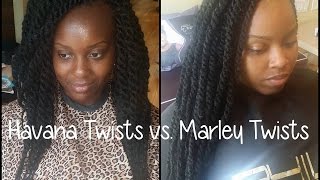 Havana Twists Vs Marley Twists [upl. by Gibrian]