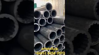 Machining customization of precision spline specialshaped steel pipe Pack and export [upl. by Uthrop306]