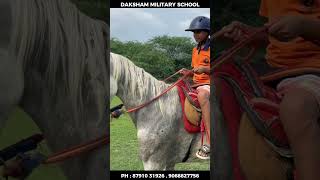 Horse Riding Training  DAKSHAM MILITARY SCHOOL MEERUT equestrianboaringdakshammilitaryschool [upl. by Yadrahs]