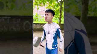 SpiderMan Punch  Spiderman Transformed Into Super Spiderman Spiderman vs Venom shorst spiderman [upl. by Ahseiat]