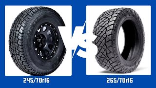 Tire Size 24570r16 vs 26570r16 [upl. by Normac]