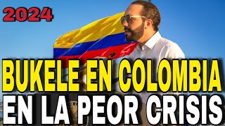 Nayib Bukele en COLOMBIA ES ACLAMADO PARA QUE IMPLEMENTE SU MÉTODO La Peor CRISIS de INSEGURIDAD [upl. by Anwahsal]