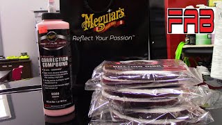 Meguiars Correction Compound and Microfiber Pads Lets See How They Do [upl. by Atwood919]