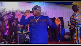 Nigerian Afro juju Icon Sir Shina Peters latest live Performance with full energy [upl. by Nylesoj992]