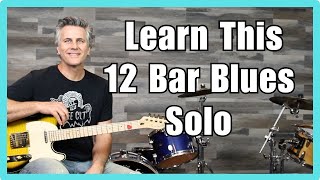 Blues Solo Building Blocks12 Licks That Flow Together [upl. by Patricio55]