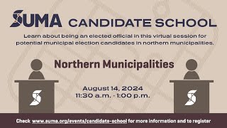 Candidate School Northern Municipalities [upl. by Yehudi]