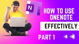 HOW TO USE ONENOTE EFFECTIVELY ON IPAD FOR NOTE TAKING PART 1 [upl. by Gnol]