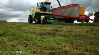 Gras Silage 2012 mit einem Krone BIG X 650 und Fendt 924  933 Vario etc by ffarmer99 [upl. by Livy185]