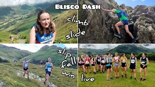 Blisco Dash fell race 2024  English and British Championship short and steep race [upl. by Song]