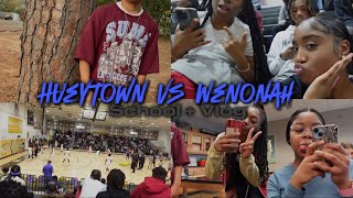 Hueytown vs Wenonah High School Basketball Vlog🏀 [upl. by Linus]