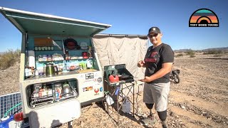 He Built A DIY Teardrop Trailer To Live Life On His Own Terms [upl. by Yzzo]