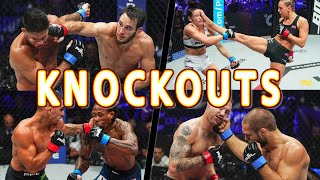 Top MMA Knockouts 2024 [upl. by Lunn]