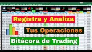 Bitácora de Trading 📊  Registra ✍ y evalúa tus operaciones 👨‍💻 [upl. by Davenport69]