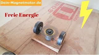 Freie Energie Generator mit einem einzigen Magneten  Dein Magnetmotor [upl. by Nylhtak]