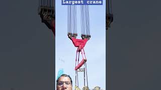 Largest crane crane construction automobile excavator technology cliff adventuretravel fun [upl. by Ardenia]