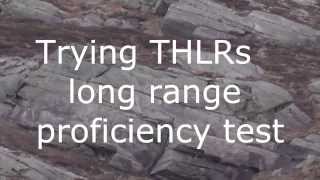 THLR long range test at 1390 meters with 7mm WSM 35 cm target [upl. by Eillib25]