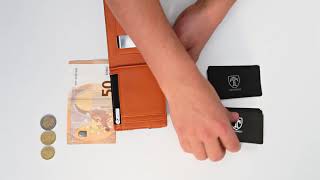 TRAVANDO Slim Wallet quotLONDONquot [upl. by Boote305]