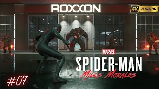 The Rhinos Revenge  SpiderMan Miles Morales Part 7 [upl. by Kinimod]