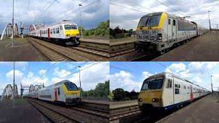 ICtreinen Oostende ↔ AntwerpenCentraal 7 juni 2024 Landegem [upl. by Oretna674]