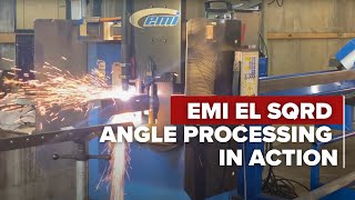 EMI EL SQRD Angle Processing In Action  JPS International Inc [upl. by Gardell]