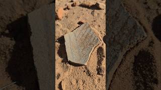 Prehistoric Artifacts In The Mojave Desert  Pot SherdPottery  Ancestral Puebloan [upl. by Neelcaj414]