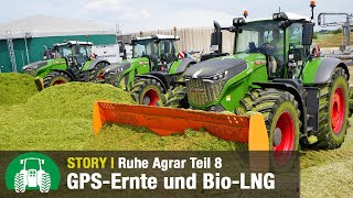 Ruhe Agrar Teil 8 Darchau amp Picher  BioLNG  Neuigkeiten  GPSErnte mit Krone amp Fendt [upl. by Aniahs528]