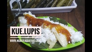 Cara Membuat Lupis Segitiga by Nurul Hidayah [upl. by Pettiford]