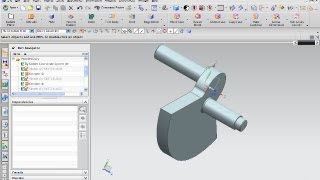 Kurbelwelle Sternmotor klein  Siemens NX 8 Training [upl. by Oiretule]