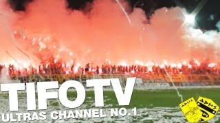 SUPER 3  PYROSHOW AGAINST BOCA JUNIORS  Ultras Channel No1 [upl. by Uriiah]