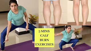 Quick calves workout Challenge  Slimmer calves amp stronger LEGS [upl. by Rubin75]