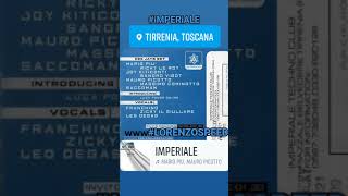 ImperiaLe Techno CLub Tirrenia  Pisa  flyerStory by LORENZOSPEED imperiaLe Techno metem club [upl. by Alodi865]