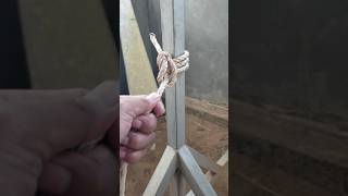 diyrope knot ropework ropecraft rope diy [upl. by Niltyak126]