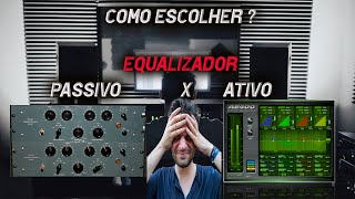 Mixagem com Equalizador Passivo ou Ativo qual devo usar para um melhor edição [upl. by Elita]