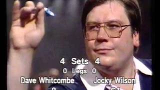 Darts British Professional 1988 Semi Final Jocky Wilson vs Dave Whitcombe [upl. by Martel450]